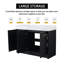 Meuble-lavabo simple 47,3 po avec plateau en résine Yalin