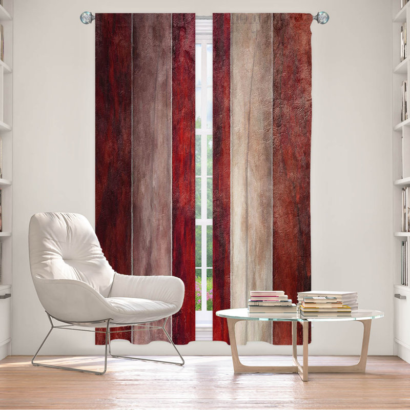 Delaughter Room Darkening Curtain Pair, 20" W x 82" L