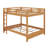 Queen Size Bunk Bed With Ladder-1335159410