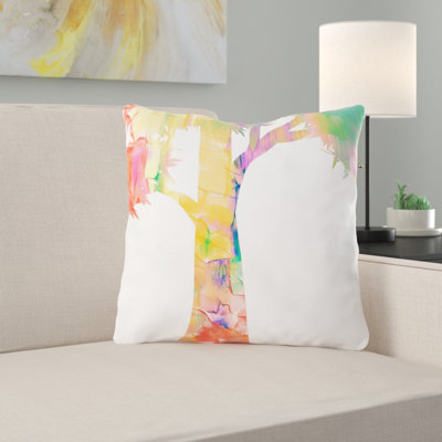 Housse et insert de coussin carré Wanita Watercolor