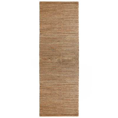 Modern Farmhouse Handmade Natural Fiber Jute Indoor Area Rug with Cotton Backing