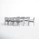 Vivant 82'' Rectangular 8 - Person Outdoor Dining Set with Sunbrella Cushions