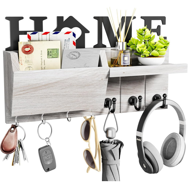 Mikkelson Wall Organizer, White