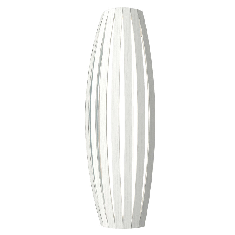 3 - Light Flush Mounted Sconce, Organic White