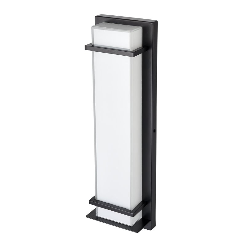 Krishanna Integrated LED Outdoor Wall Sconce, 20" H x 6" W x 3.5" D