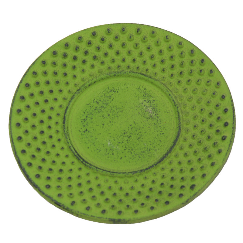 Extrait rond en fonte, Vert