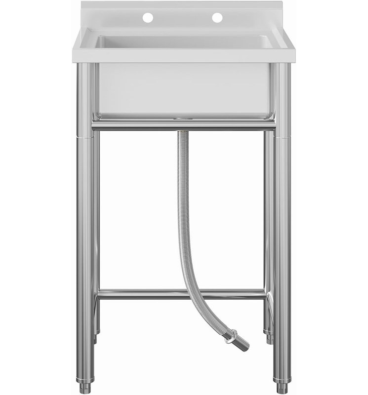 304 Stainless Steel Freestanding Sink