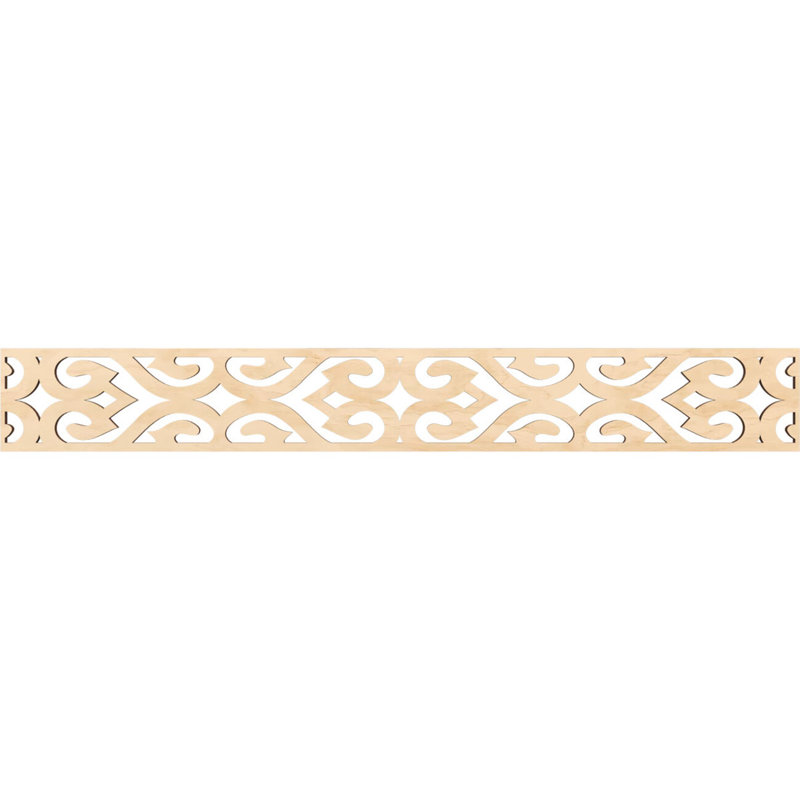 Moulure de chantournage Keene, Bouleau, H 6 po x l 46,5 po x P 0,375 po