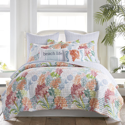 SunSet Bay Full/Queen Quilt Set