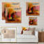 Modern Energetic Color Dance - Impression moderne sur bois-1837131945-1837131951