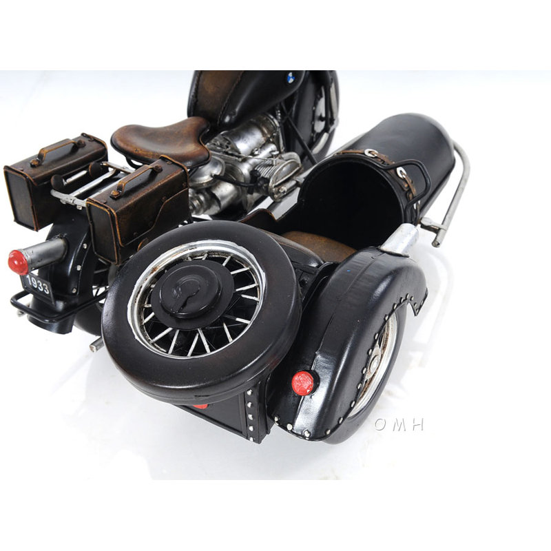 Modèle de motocyclette rétro
