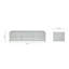 Base de meuble-lavabo double mural 72 po Megrez seulement-76034539