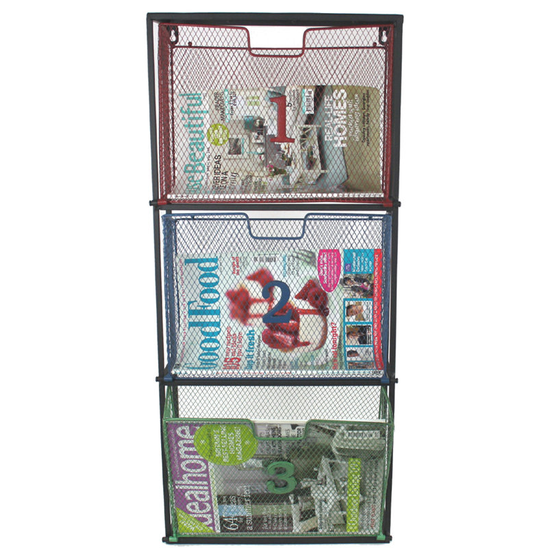 Metal Magazine Rack