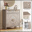 Armoire de rangement en bois avec tiroir et portes-765982052