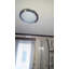 IP44 30cm Silver Glass Bathroom Flush Mount