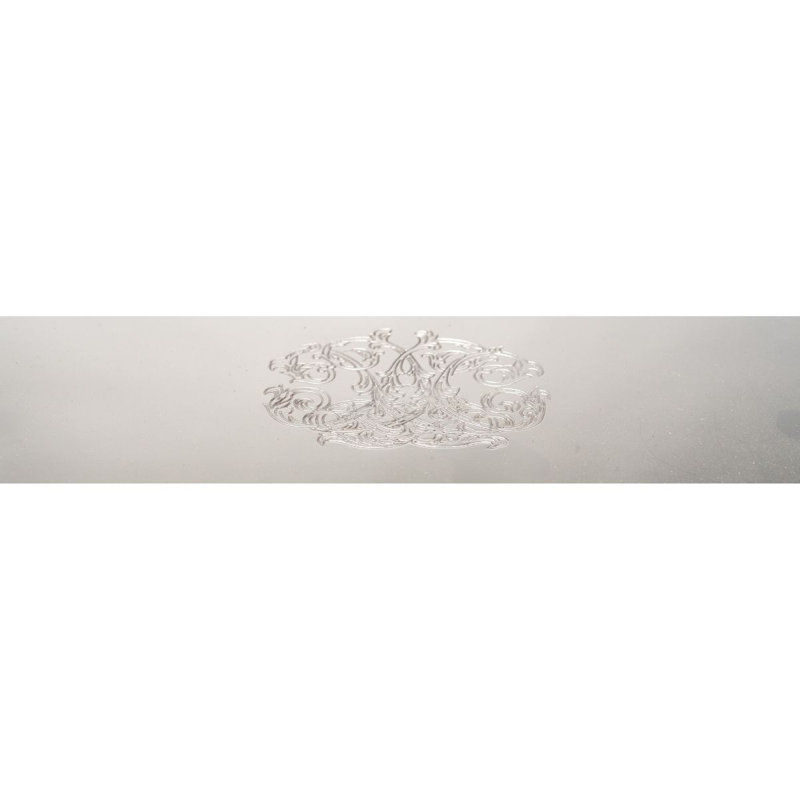 Nickel Rectangular Gallery Tray