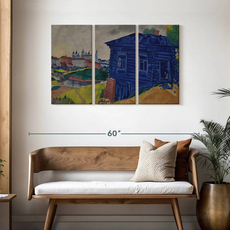 Avery La Maison Bleue, H 28 po x l 45 po