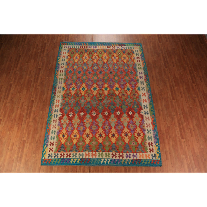 Tapis oriental géométrique 8 x 12