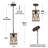 1-Light Wooden Pendant