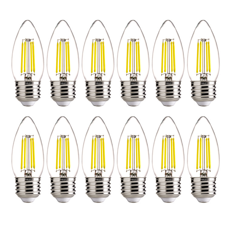 B11E26 60 Watt Equivalent B11 E26/Medium (Standard) Dimmable 5000K LED Bulb