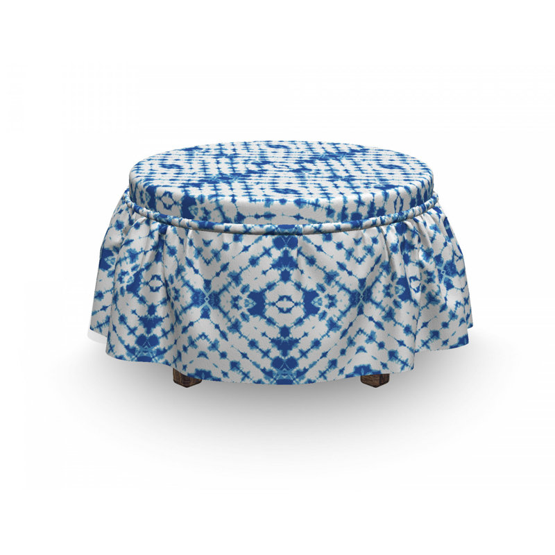 Housse pour repose-pieds motif grunge