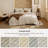 Bedsure King Size Comforter Set Beige, Boho Tufted Bed Set, Checkered Farmhouse Shabby Chic Bedding, 3 Pieces, 1 Plaid Geometric Comforter and 2 Pillow Shams-32780230-19842429