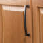 Poignée à tirer de la collection Bridges - Poignée d'armoire centrale à centre en bronze huilé de 6 5/16 po - Quincaillerie transitionnelle et déco pour tiroirs et armoires-116182015-116182019