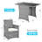 Safaree 2 - Person Patio Conversation Set with Cushions-2134042834-2134042829