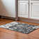Premium Machine Washable Prisco Black Rug