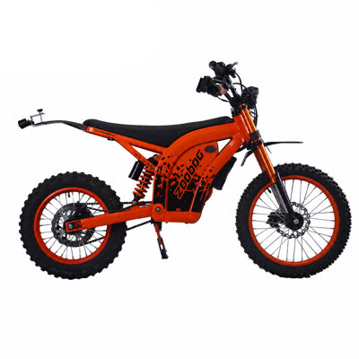 Moto électrique tout-terrain 3200 W pour adultes, batterie au lithium 48 V 21 Ah