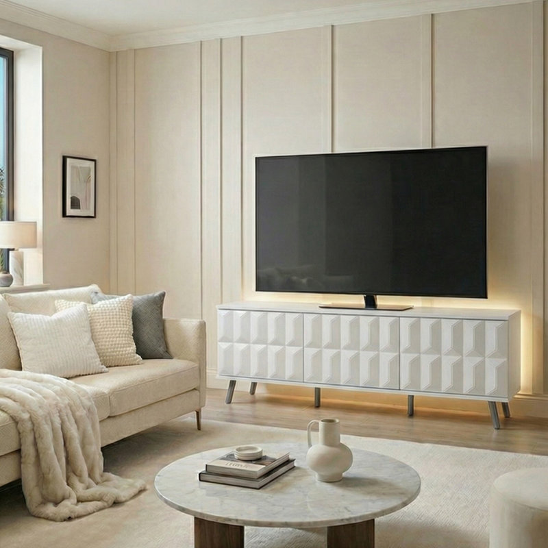 ELEVATE TV Cabinet, White