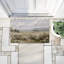  Tapis de porte antidérapant à séchage rapide Tranquil Meadow with Distant Mountains, 18 po x 30 po-240440077