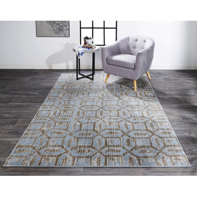 Shahid Geometric Indoor Rug