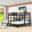 Lit superposé simple au-dessus de simple et simple pour enfant Edalene-950960729