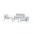 Aynura 13 Piece Rattan Lounge Dining with Cushions