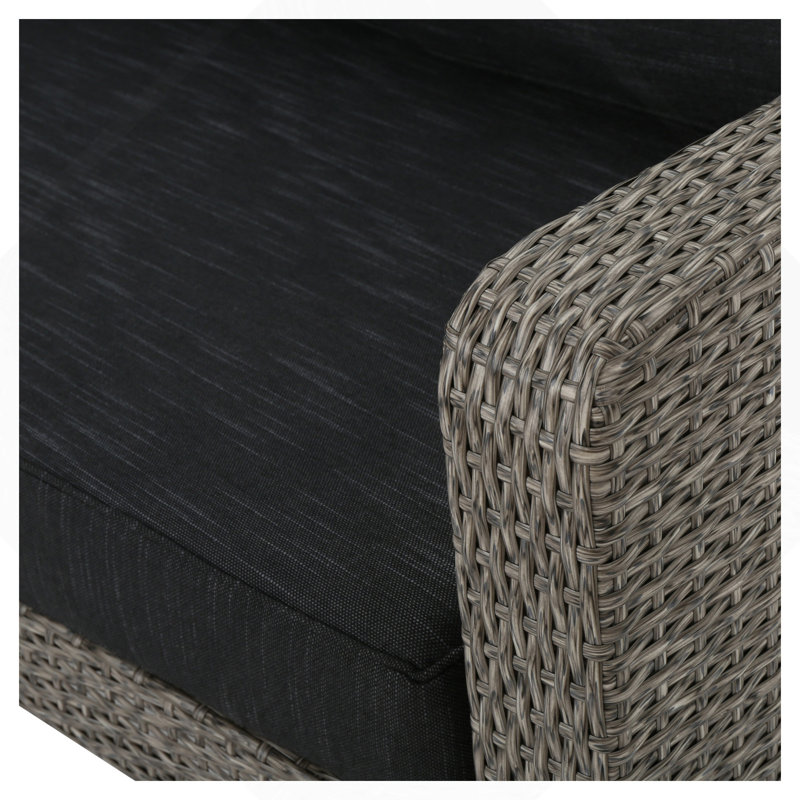 SOFA SET -LEFT ARMREST - GREY, Left Hand Facing