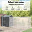 247cm Galvanised Steel Floor Bird Cage