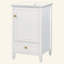 Meuble-lavabo de salle de bain avec lavabo en céramique, meuble-lavabo autoportant avec armoire de rangement, support de rangement, fabrication robuste, finition peinte lisse