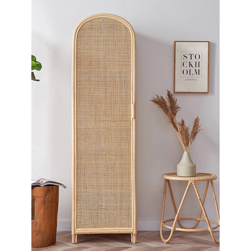 Chic Rattan Wardrobe Arch Design