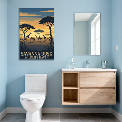 Paysage et nature Savane Dusk