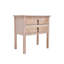 Albie 54cm W Solid + Manufactured Wood Bedside Table-973456651