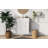 Modern Floating Bathroom Vanity With Ceramic Basin