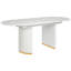 Extendable Oval Dining Table