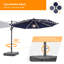 Parasol lumineux en porte-à-faux 11 pi Moriceau-126514265