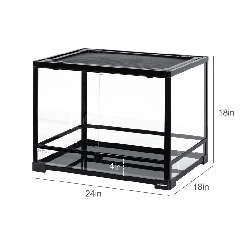 24'' x 18'' x 18'' Reptile Terrarium