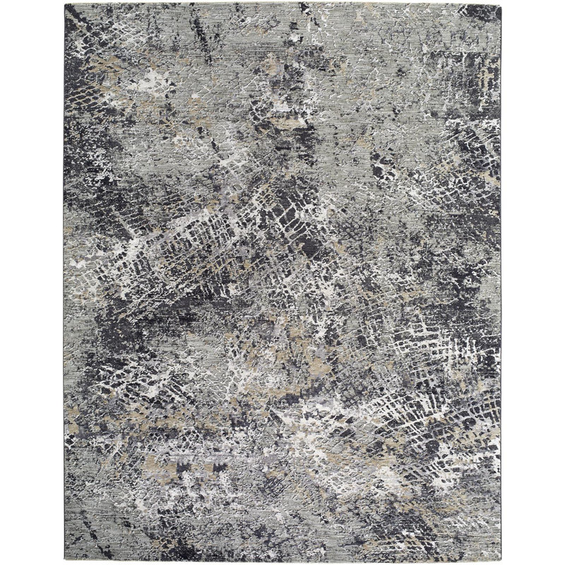 Tapis tissé à la machine Kirima, Tapis de couloir 2 pi 7 po x 10 pi