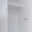 Armoire avec 2 portes et tringle