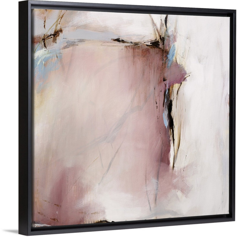 «Dreamed A Dream», reproduction sur toile, Cadre flottant noir, H 38 po x l 38 po x P 1,75 po