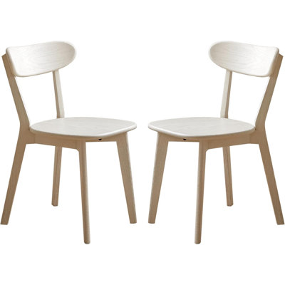 BFY Solid Wood Wing Back Side Chair
