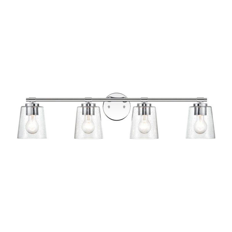 Parada 4-Light Dimmable Bathroom Vanity Light, Chrome